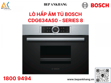 Lò hấp Bosch CDG634AS0 - 450mm - Nhập khẩu Đức